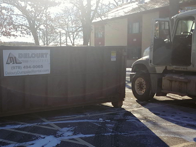 Dumpster Rental Bedford, MA: 30 Yard for construction debris