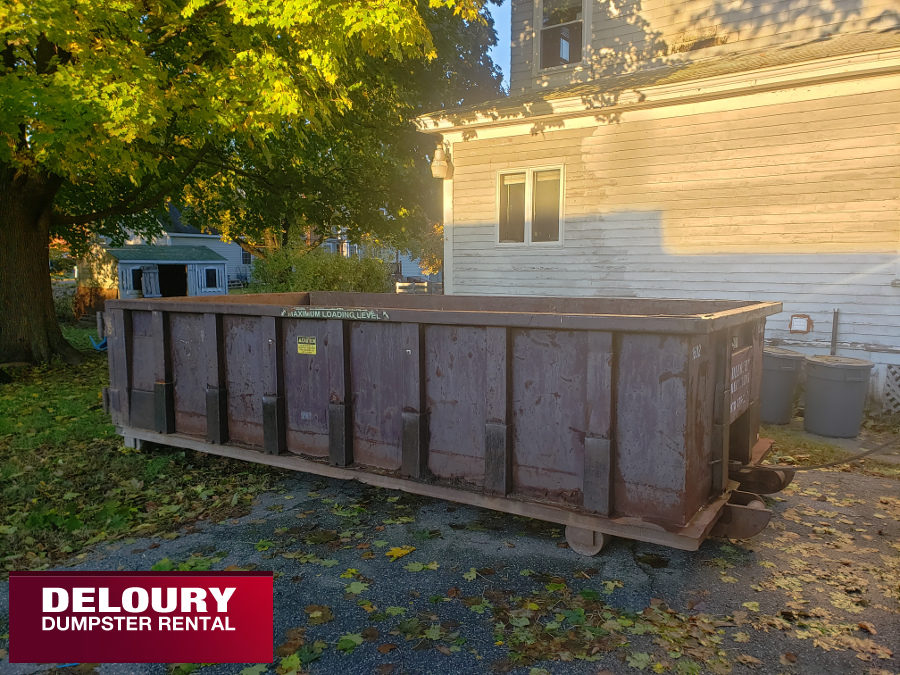 Deloury Dumpster Rental 15 yard dumpster rental 2 ton max Methuen, MA