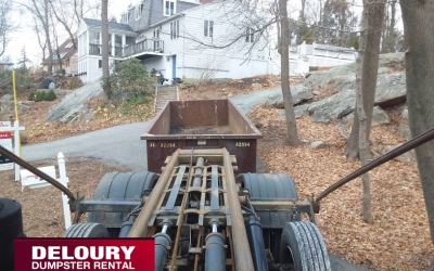 20 yard dumpster rental to dispose of house and shed cleanout in Beverly MA