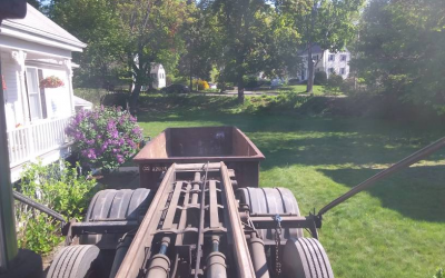 20 yard dumpster rental for house hold clean-up in Amesbury MA