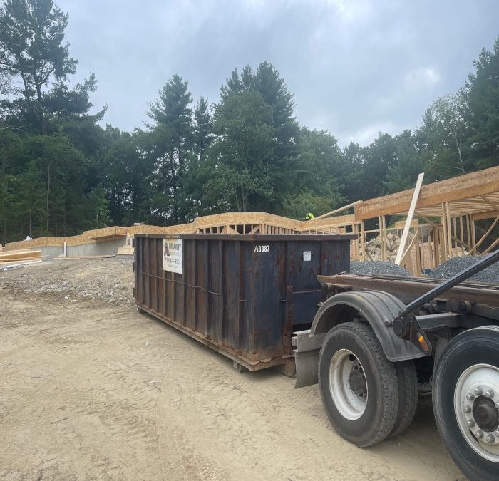 30 yard dumpster rental in Lynnfield, MA construction debris