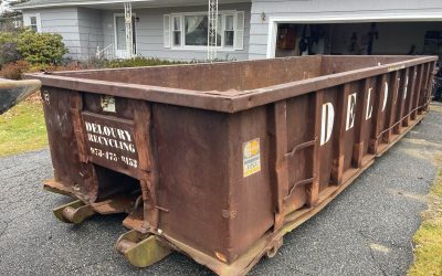 20 yard dumpster rental in Tewksbury for a Household Clean Out