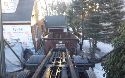 30 yard dumpster rental for siding project in Wakefield, MA,