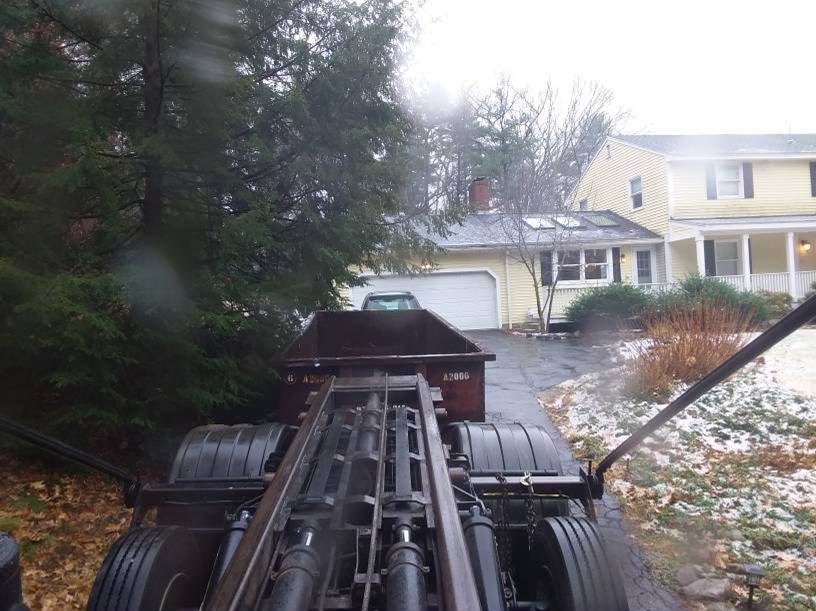 20 yard dumpster rental delivered to Andover, MA