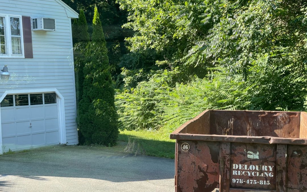 30 yard dumpster rental for a household clean-out in Andover., MA