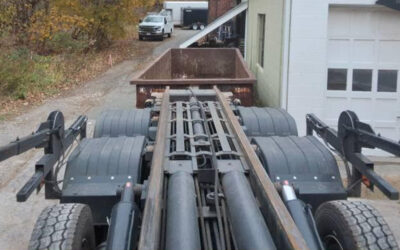 20 yard 3 ton dumpster delivered in Topsfield, MA for a small building clean out