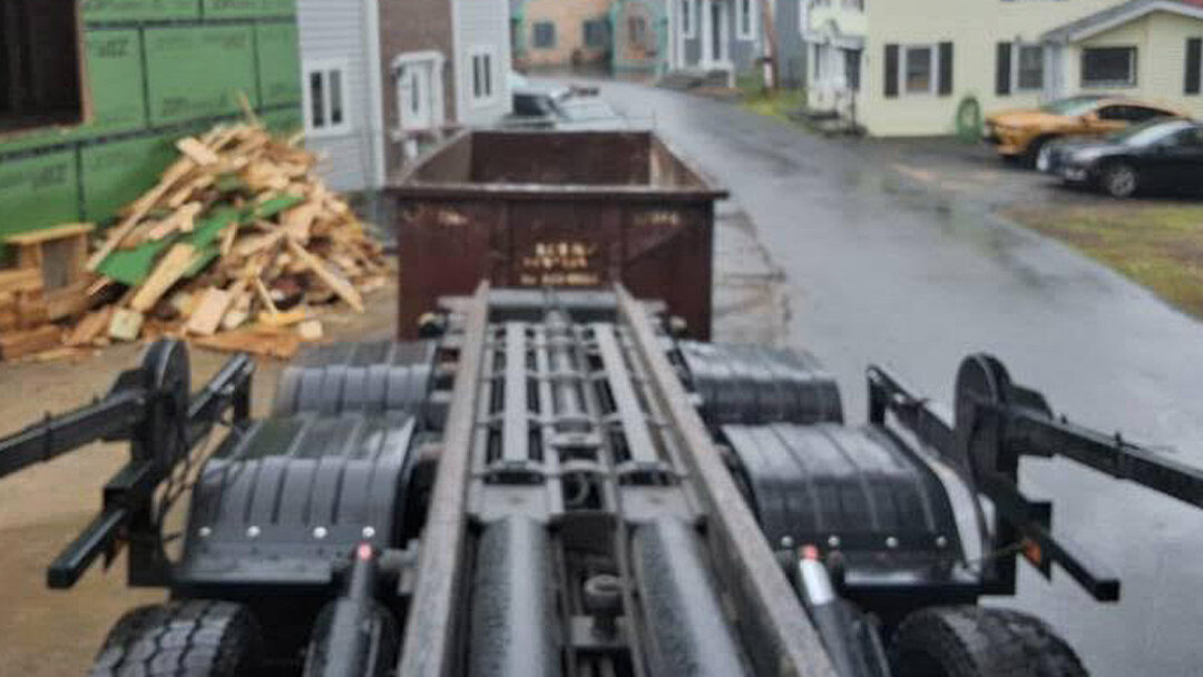 7 of 32,055 30 yard 5 ton dumpster delivered to Atkinson, NH for a construction project