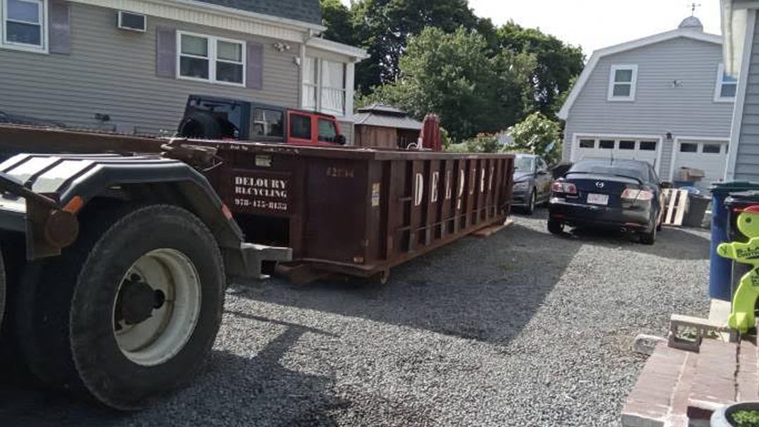 20 Yard Dumpster Rental in Salem, MA | Deloury Dumpster Rental