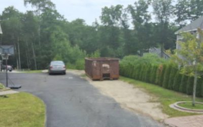 30 Yard Dumpster Rental Delivered in Salem, NH for Construction Debris
