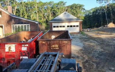 30-Yard dumpster rental delivered to Andover, MA 01810